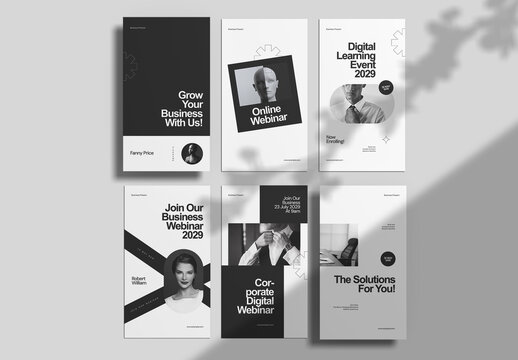 Webinar Social Media Story Template