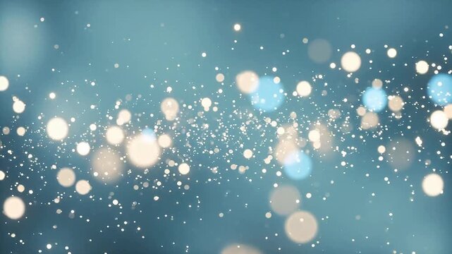 Abstract glowing light particles ideal for sleek commercial backgrounds and title sequences