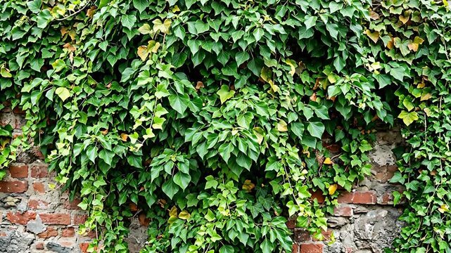Ivycovered brick wall for creative digital media and visual arts