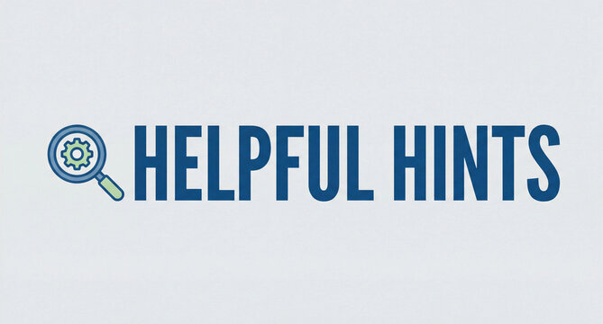 Helpful hints concept for problem solving guidance and practical knowledge support in educational informational and professional skill development applications