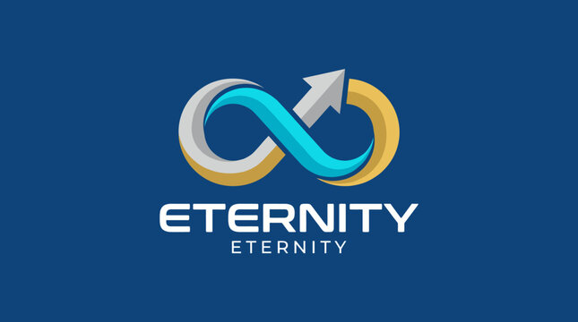 The infinity logo features interwoven circles suggesting continuity and endless possibilities, reflecting the essence of the brand's commitment to timeless service and solutions.