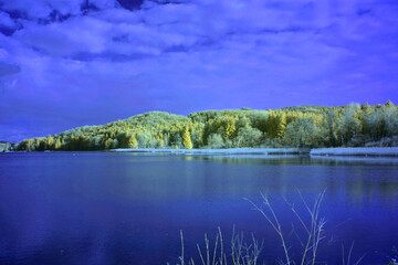 Obraz premium Am Seehamer See