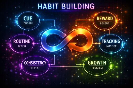 Habit Building with Behavior Change for Personal Development Success
