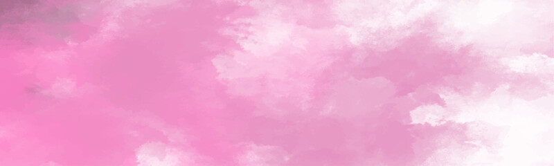 Fototapeta premium Soft Pastel Pink Watercolor Cloud Texture Background Abstract Wash Paint Splatter Effect for Design and Branding