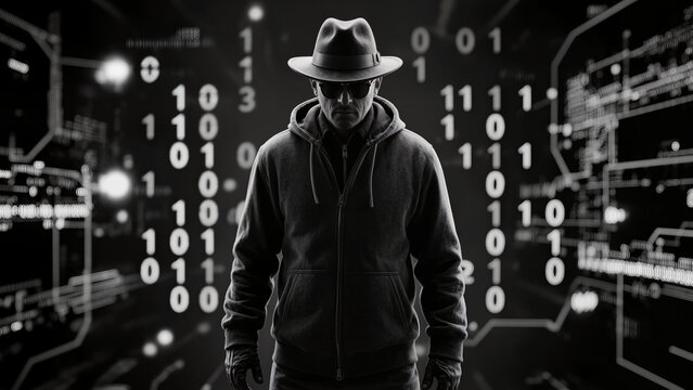 binary code background