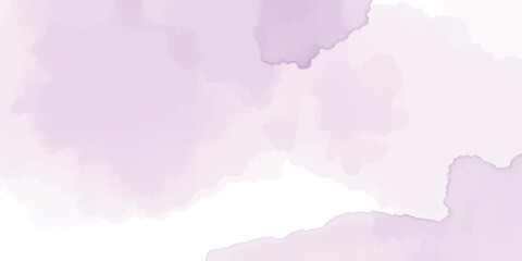 Obraz premium Lavender watercolor splash background with white space lavender watercolor background abstract ethereal creative painterly softness isolated handcrafted delicate illustration