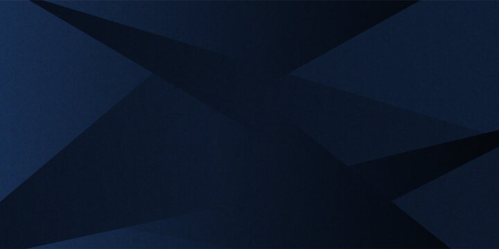 Modern black blue abstract background. Minimal. Color gradient. Dark. Web banner. Geometric shape. 3d effect. Lines stripes triangles.