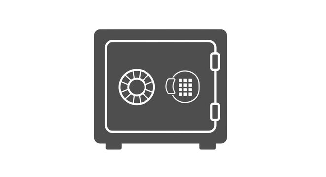 Safe Box with Combination Lock.