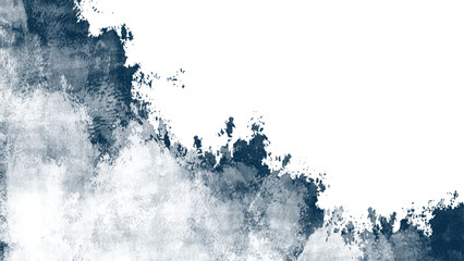 Obraz premium Dark blue and white abstract grunge texture background with rough brush strokes and distressed elements, offering a gritty and artistic feel for unique designs.