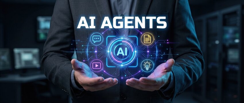Exploring ai agents in business technology innovative solutions and strategies for optimal performance in a futuristic workspace environment