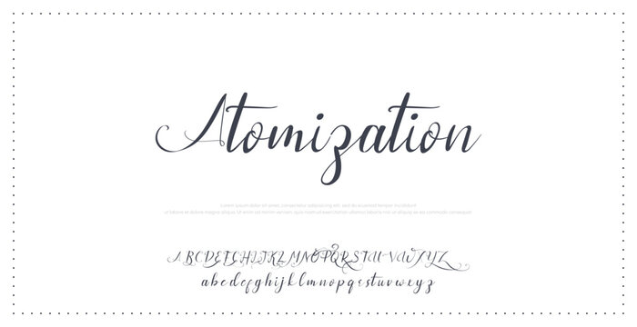 signature calligraphy typography display type texture stylish elegant sleek handwritten graceful digital template letter font professional script creative classic vector white modern cursive fashion