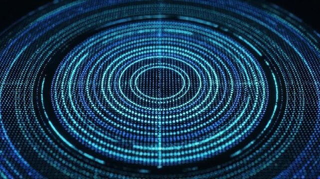 Digital data stream: Dynamic digital abstraction of interconnected data points, evoking the intricate architecture of modern technological systems.