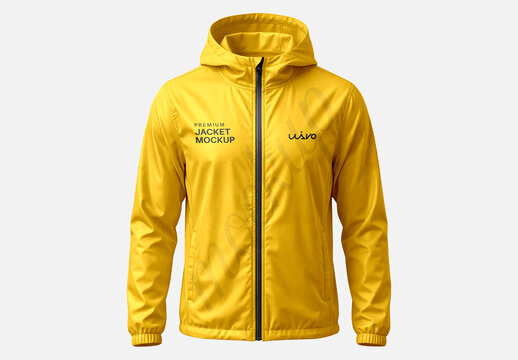 Jacket Mockup Template