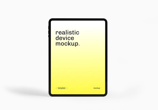Modern Tablet Device Mockup Template
