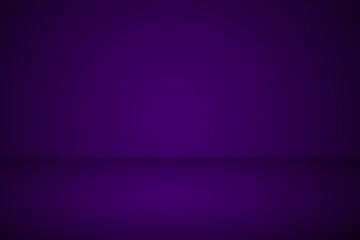 Obraz premium Abstract purple gradient background with horizontal split light effect