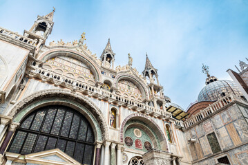 Fototapeta premium Cathedral Basilica of Saint Mark or Marco, Venice, Italy