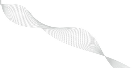 Fototapeta premium White feather isolated on a white background featuring a 3d blue wave design and light gradient motion curves for a business wallpaper illustration