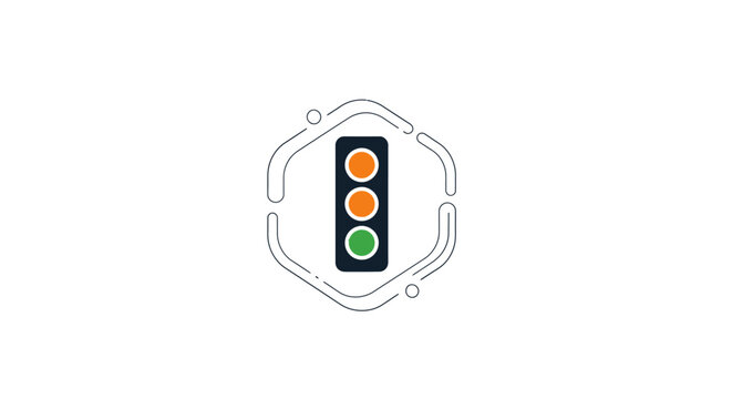 Traffic Light Signal Control Panel.