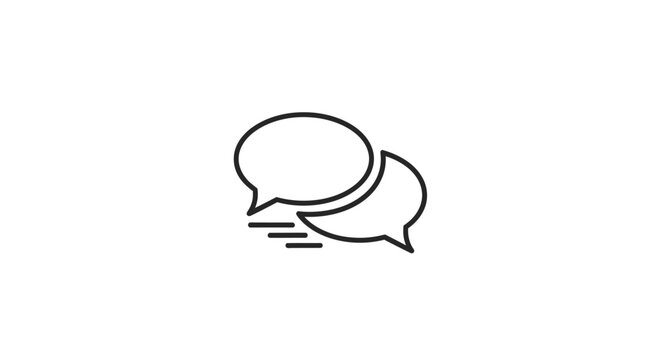 Speech Bubbles Communication Symbols Talking.