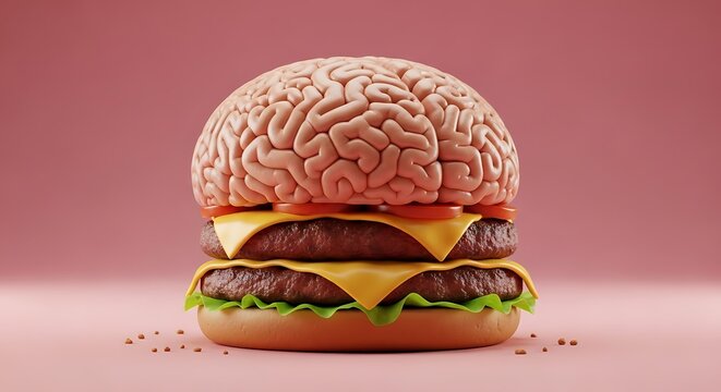 Burger Otak: Konsep Kreatif Makanan Sehat dan Cerdas dalam Sajian Unik