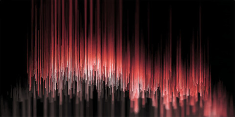 abstract streaks of red and black, forming a striking artistic composition of lines and shades, which evokes a sense of both elegance and depth. © ITS OK