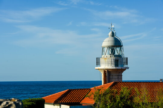 Lighthouse in the Cantabria region of Spain.
