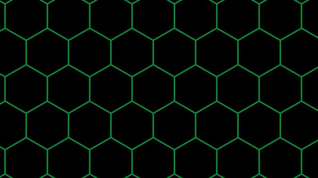 seamless geometric hexagon pattern vector