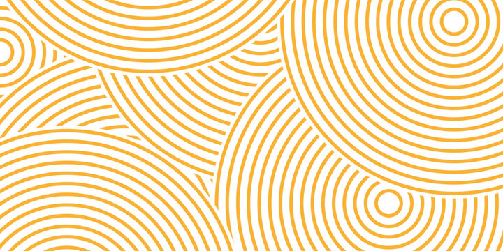 backround Luxury patern Gold Yellow Line Round Shape Abstract , white And Gold backround round shape. seamless