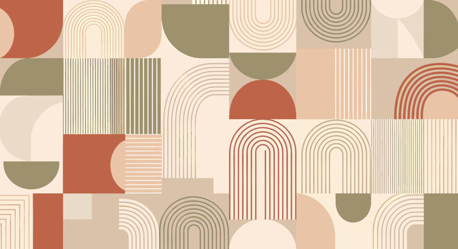 A calming and modern abstract design, ideal for website backgrounds, social media posts, or illustrating a sense of balance and peaceful innovation.