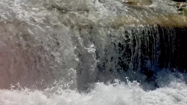 Italy, Limone  , April 24, 2026.
Abstract flowing water texture with ripples and clean surface background.
Author: Djundiet A.