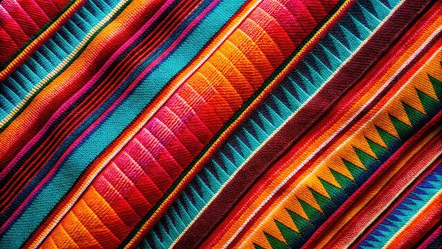 A realistic photo of Abstract pattern inspired by Hispanic heritage month with vibrant colors and geometric shapes