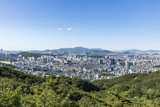 빌라,아파트,시내,관악산,관악구,서울
