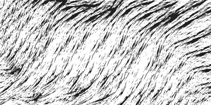 A detailed illustration of textured fur pattern