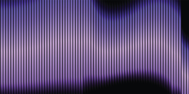Electronic radio signal frequency background with glowing purple lines.
