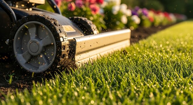 Lawn Edger Close Up.