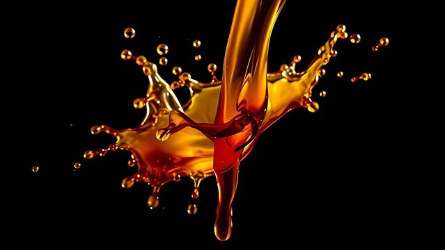 flagon. Dark amber liquid pouring from a flagon in a dynamic splash. bar promotions, beverage menus, designed for food & beverage menus and cafe branding and product packaging and bar promotions.