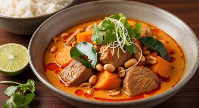Massaman Curry Bowl.