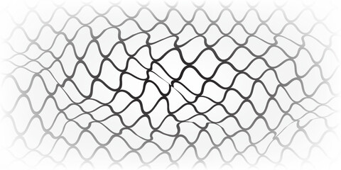Mesh texture for fishing nets. Seamless pattern for sportswear or soccer goal, volleyball net, basketball hoop, hockey, athletics. Abstract net white background for sports. eps 10 © Rania