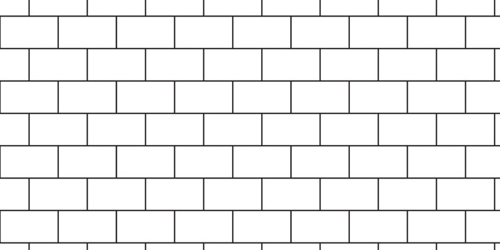 Urban abstract pavement floor and wall white structure brick wall row wallpaper texture design.