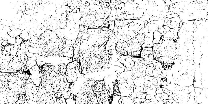 Damage distress wall concrete aged chalk ink rust crack urban dirty grunge splatter background.