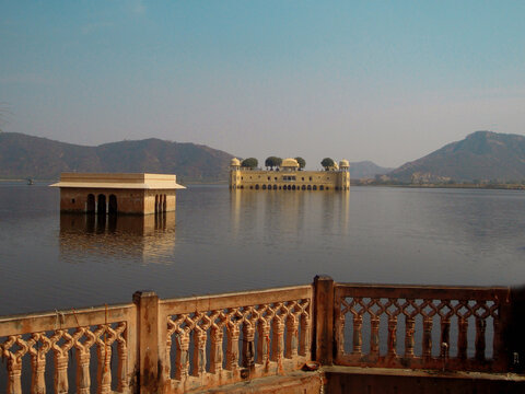 Jal Mahal (Water Palace) in Jaipur, Jal Mahal, India