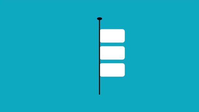 Animated Timeline Checklist List Infographic on Teal Background