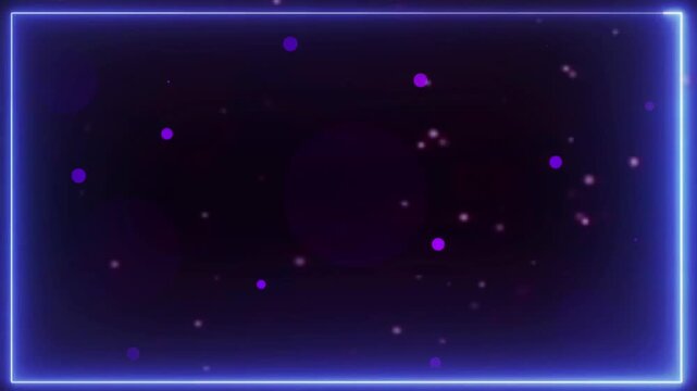 Purple Neon Glow Loop