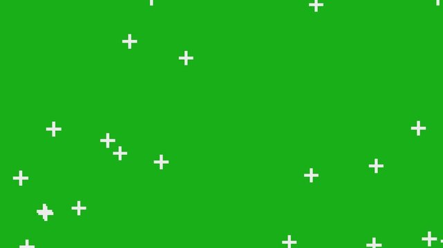 plus symbol icon animation. Healthcare medical cross pattern. plus signs pattern background, loopable