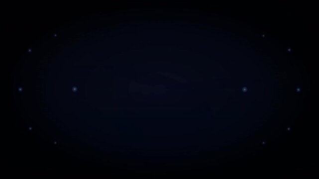 Conceptual animation of a digital network with glowing blue nodes and connecting lines that flicker and break against a dark background.