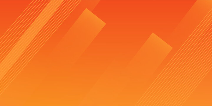 Abstract orange background with circles