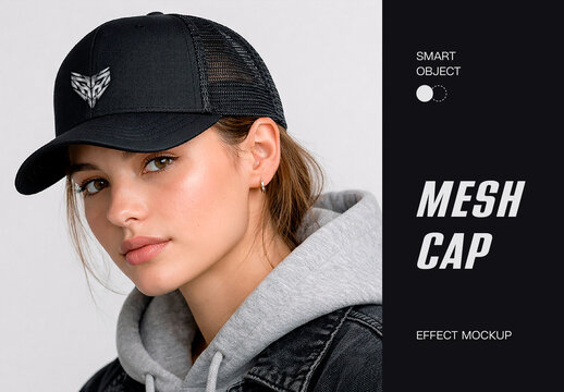 Mesh Cap Mockup