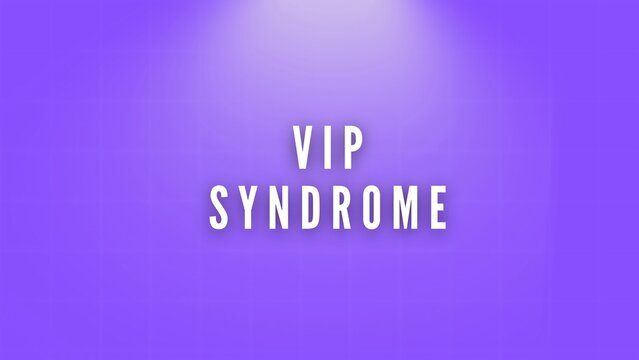 Superior Vena Cava Syndrome VIP Syndrome Medical Emergency Concept
