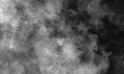 Fototapeta premium Foggy atmosphere with a cinematic dark tone