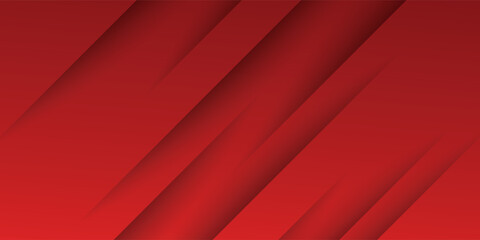 Obraz premium banner background. colorful, bright red gradation, slash, memphis, modern design